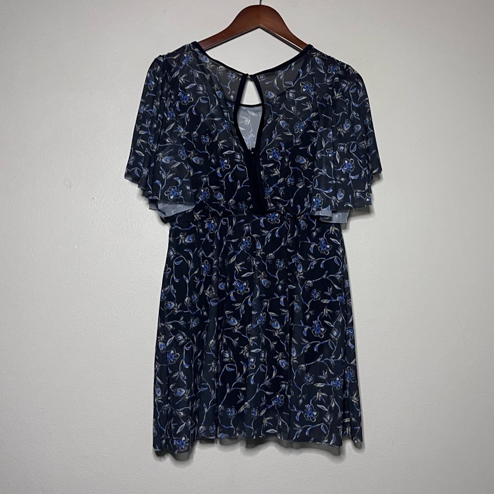 BLOOMCHIC Floral Mesh Swim Dress - Picture 10 of 15